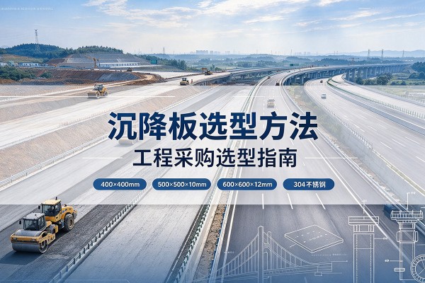 左权沉降板选择方法