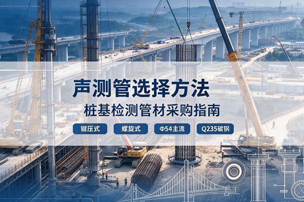 左权声测管选型标准