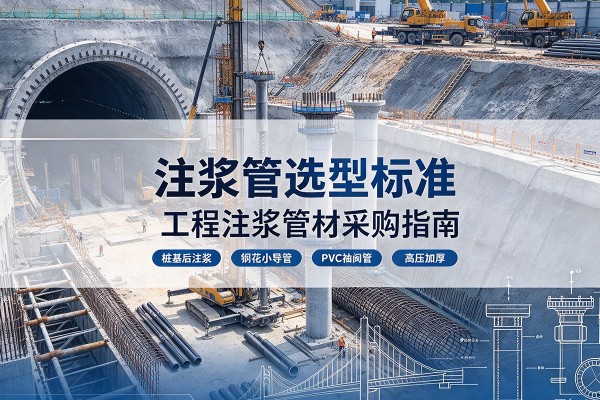 左权注浆管选型标准