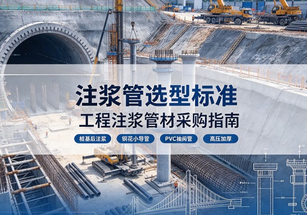 左权注浆管选型标准